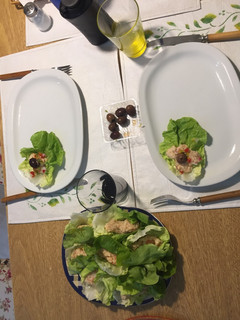 Una foto de Tacos de lechuga