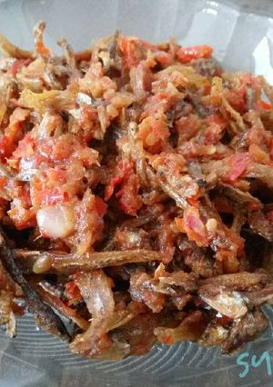 Foto resep Sambal Teri Pedas Simple