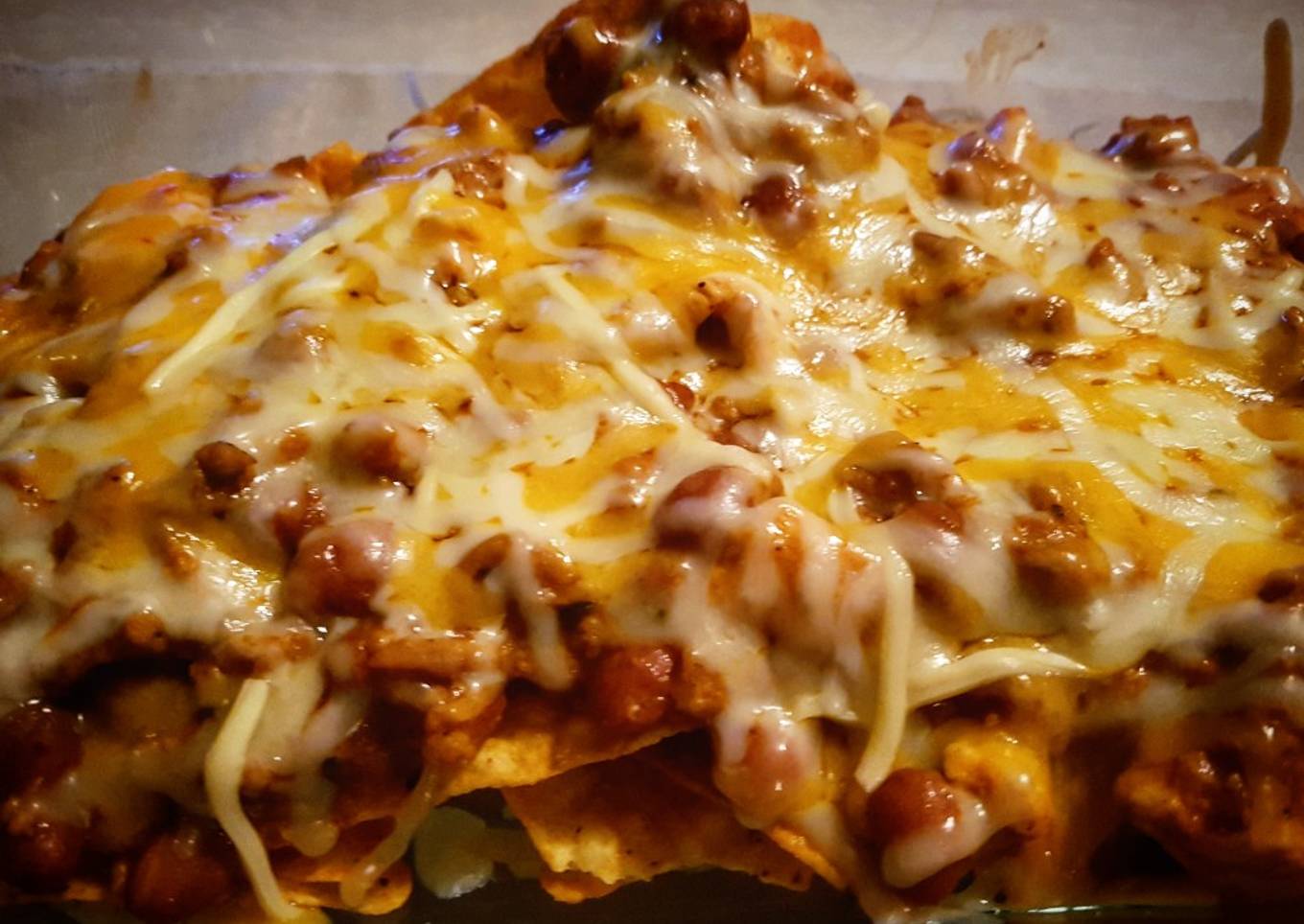 Nachos con chile