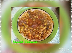 صورة لوصفة معكرونه مسقيه(=معكرونه بالبصله)