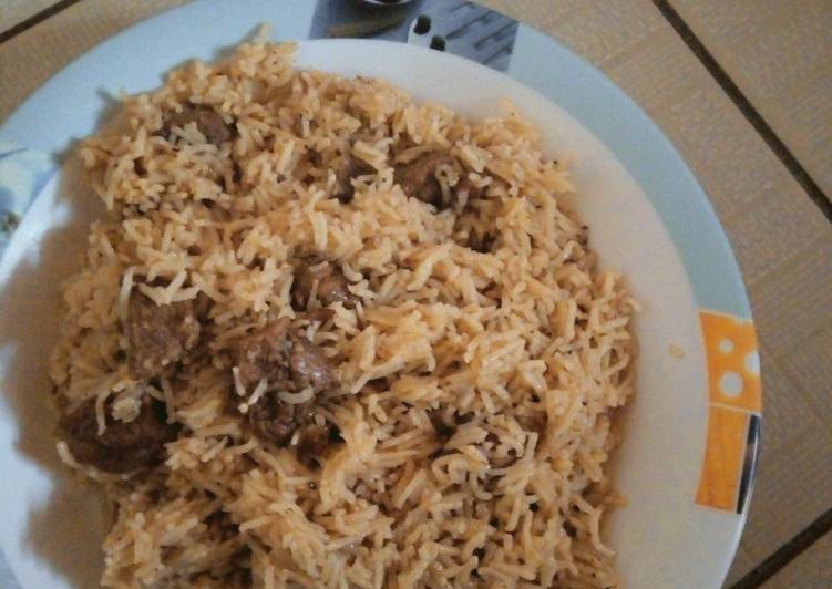 Recipe of Any-night-of-the-week Beef pilau #food of heart