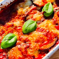 A picture of Aubergine Parmigiana.