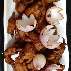 A picture of Fenugreek Banana Bhaji.