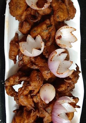 A picture of Fenugreek Banana Bhaji.