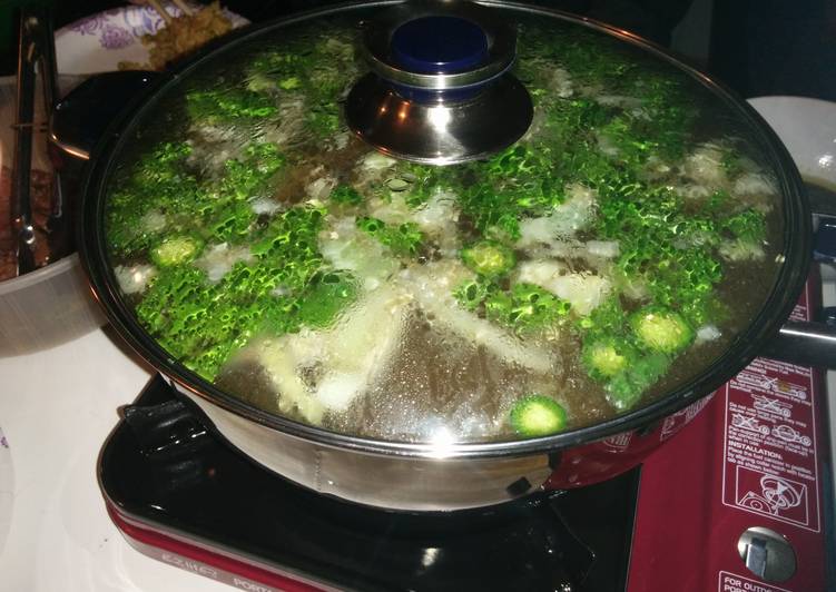 Simple Way to Make Award-winning Vegetable broth Chinese hot pot