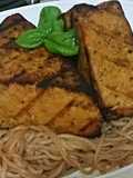 Sweet & Smokey Grilled Tofu with Shiritaki Noodles