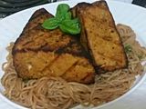 Sweet & Smokey Grilled Tofu with Shiritaki Noodles