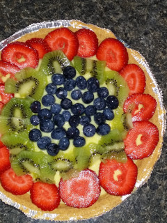 A picture of Lemon fruit pie.
