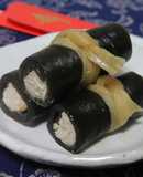 Kombu Rolls with Chicken Breast in a Pressure Cooker
