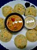 Quick Microwave Rava Idli