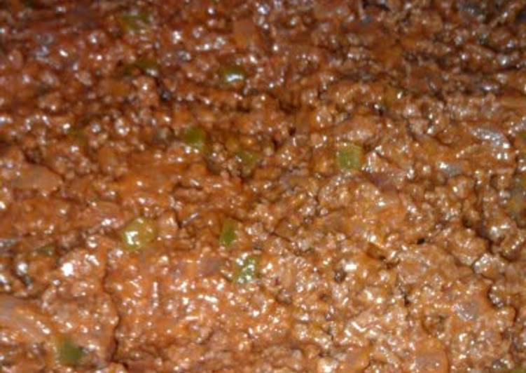 Recipe of Award-winning sloppy joes