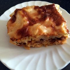 Pastitsio (greek pasta bake) A picture of Pastitsio (greek pasta bake).