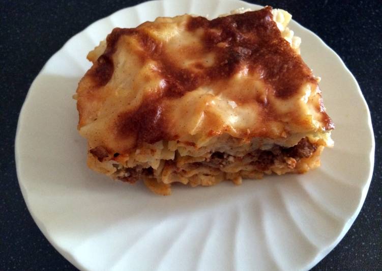 Easiest Way to Prepare Quick Pastitsio (greek pasta bake)