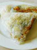 A novel recipe- ravioli/samosa  made with rice paper stuffed with veggies