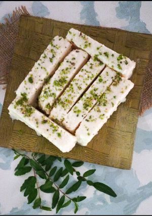 A picture of Tender coconut ice cream 🍦 😋.