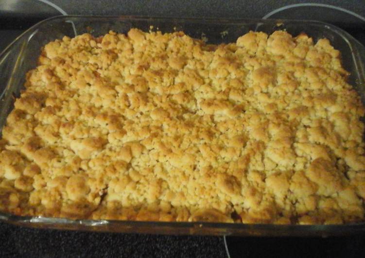 Step-by-Step Guide to Prepare Speedy Apple Crumble