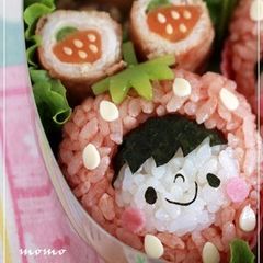 A picture of Strawberry Pork Rolls for Charaben.