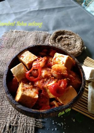 Foto resep Sambal tahu udang