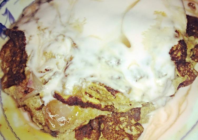Easy Way to Make Perfect Coconut Pancake w/ yogurt n&#39; honey