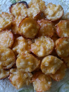 A picture of Homemade Mac & Cheese Bites.