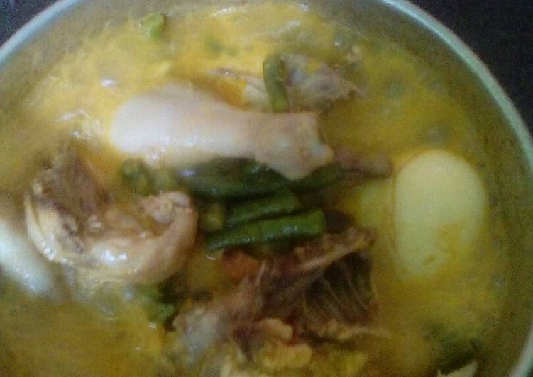 Langkah Mudah untuk Membuat Gulai Kacang Panjang, Ayam &amp; Telur #selasabisa, Bikin Ngiler