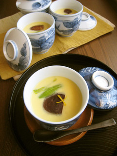 A picture of Chawan-mushi (Our Family's Golden Ratio).