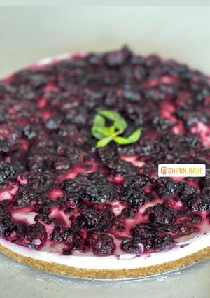 عکسی از دستور چیزکیک شاتوت
