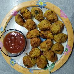 Maggi pakodas A picture of Maggi pakodas.