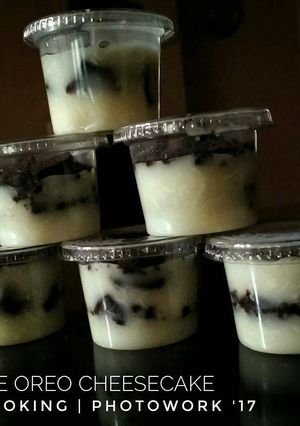 Foto resep Simple Oreo Cheescake