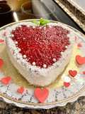 Tarta corazón “ especial día de los enamorados “ sin gluten