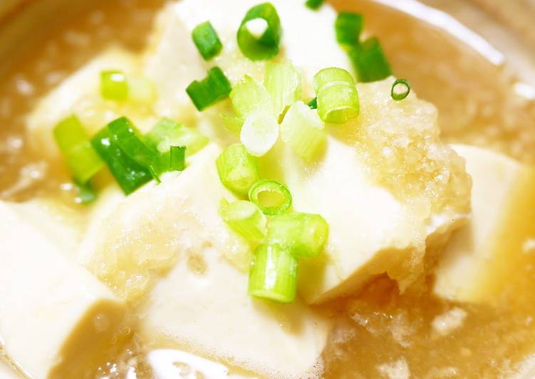 Recipe: Tasty Silken Tofu Mizore Stew