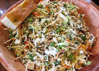 Ultimate Serving Recipe Abbis Asian Chicken Salad from Leaf Restaurant Delicious Perfect