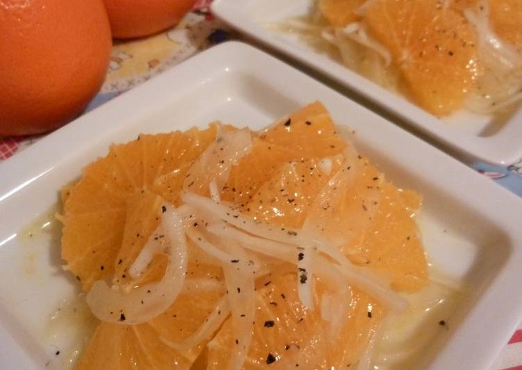 Recipe of Favorite Orange and Sweet Onion Salad