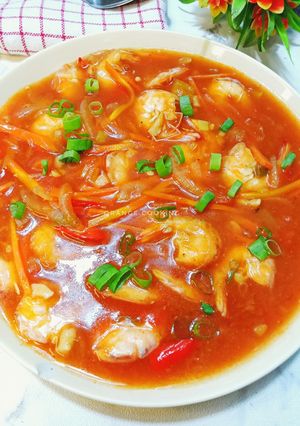 Foto resep Udang saus padang