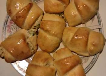 Easiest Way to Recipe Yummy crab stuffed croissants