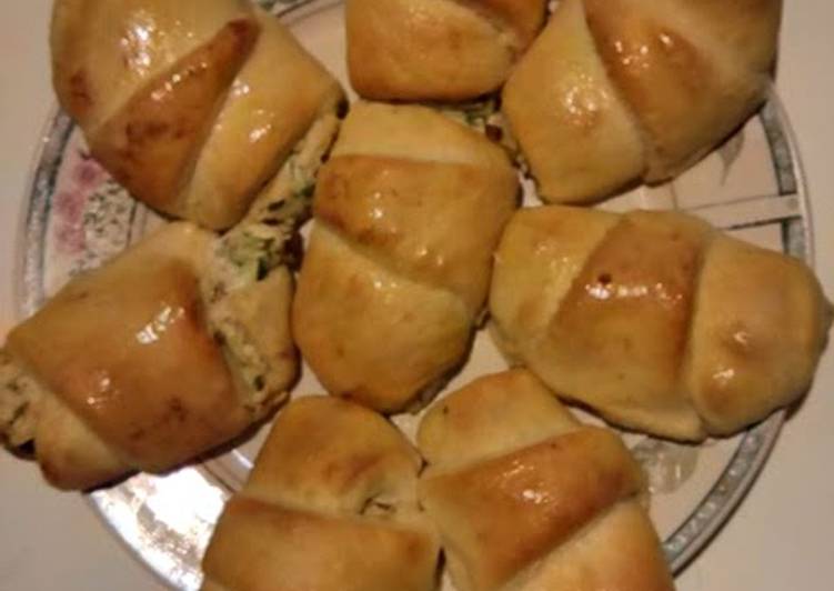 Recipe of Perfect crab stuffed croissants