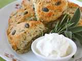 herb seed scones