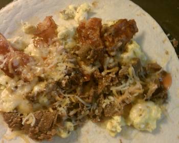 Ultimate Make Recipe Meaty breakfast burritos Home Style