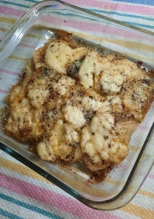 Una foto de Mil hojas de papas (corte a la española)