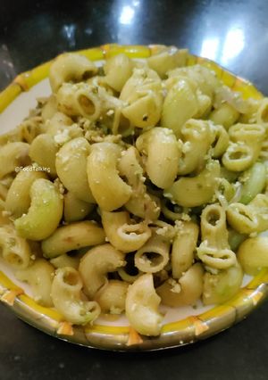 A picture of Basil Cold Pasta.