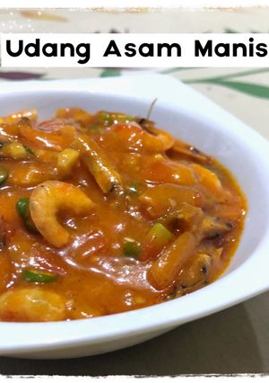 Foto resep Udang Asam Manis