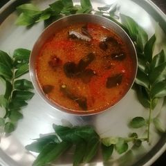Garlic rasam A picture of Garlic rasam.