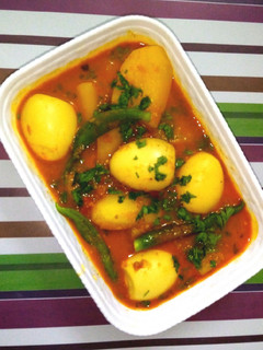 A picture of Anday aloo ka salan.