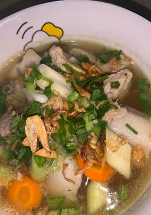 Foto resep Sup daging (non halal)