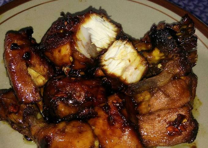 Ayam bakar teflon simple