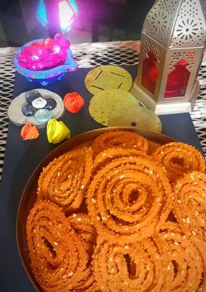 A picture of Chakli.