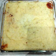 A picture of Vegan Shepherd's Pie.