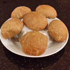 A picture of Honey Wheat Rolls.