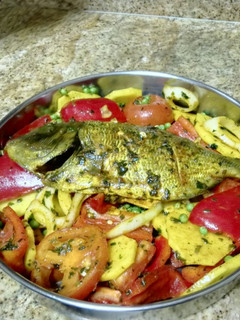 Una foto de Dorada al horno