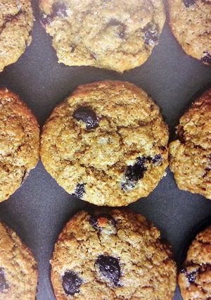 A picture of Wholemeal Blueberry Muffins.